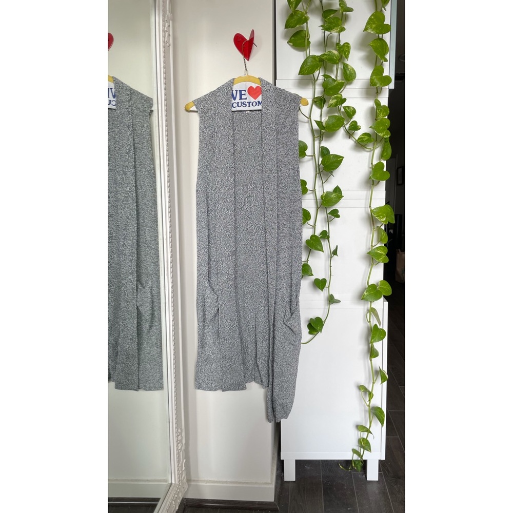 Aritzia Long Sweater Vest